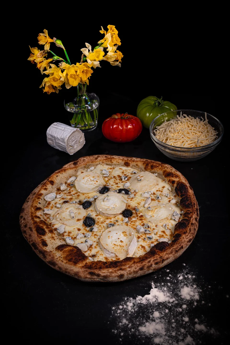 Pizza 4 Fromages préparée par Pizza Del Arno