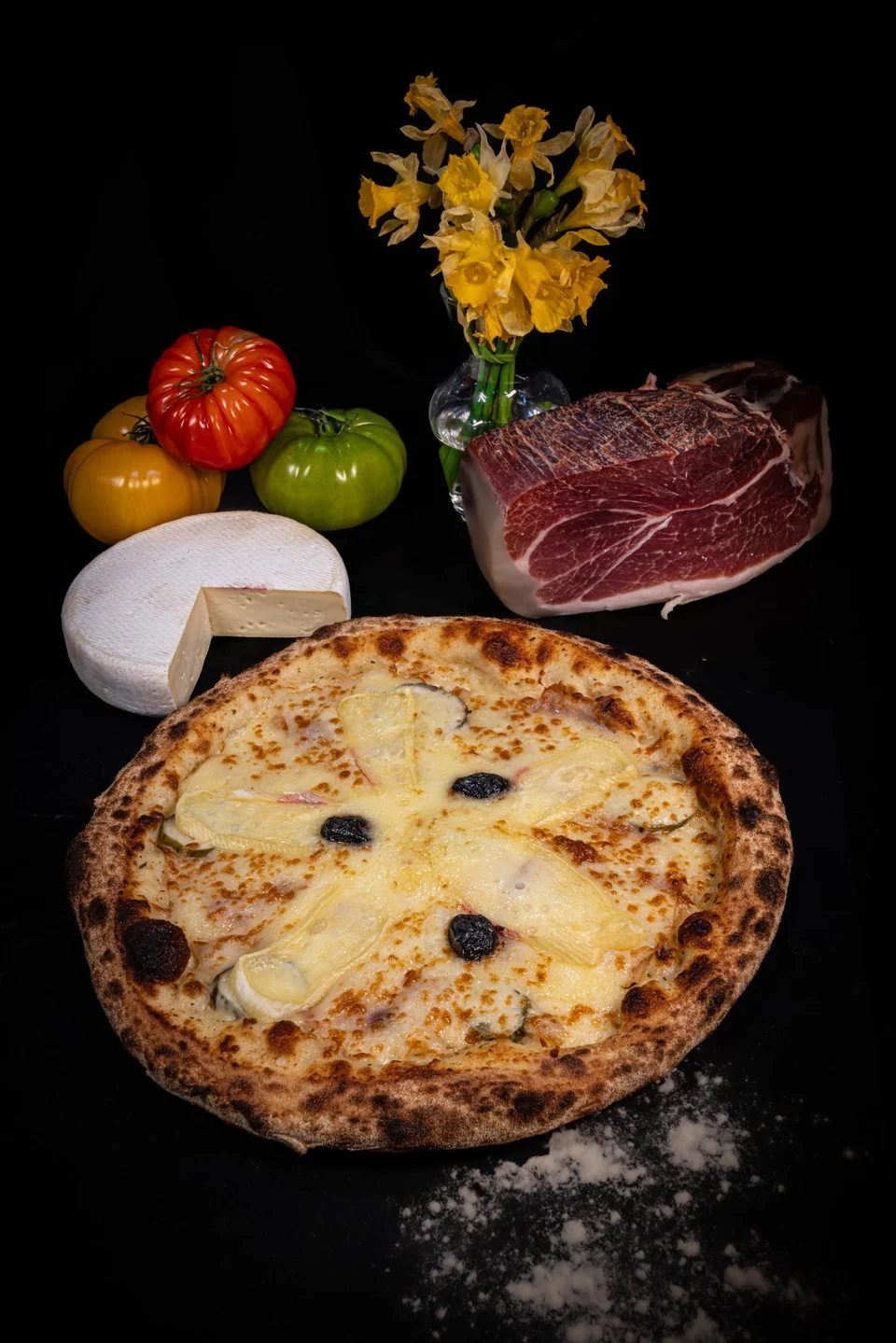 Pizza Montagnarde préparée par Pizza Del Arno