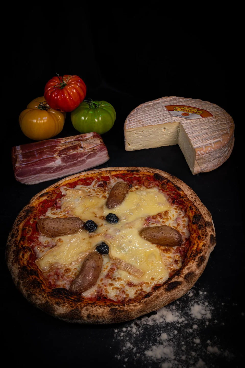 Pizza Vosg’Patt préparée par Pizza Del Arno