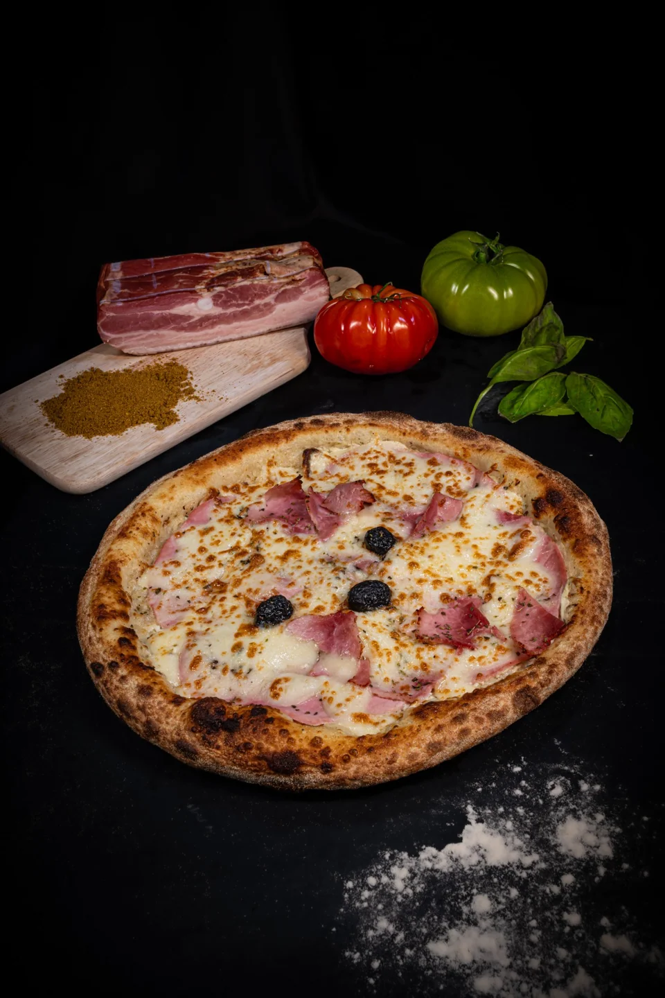 Pizza Boursin préparée par Pizza Del Arno